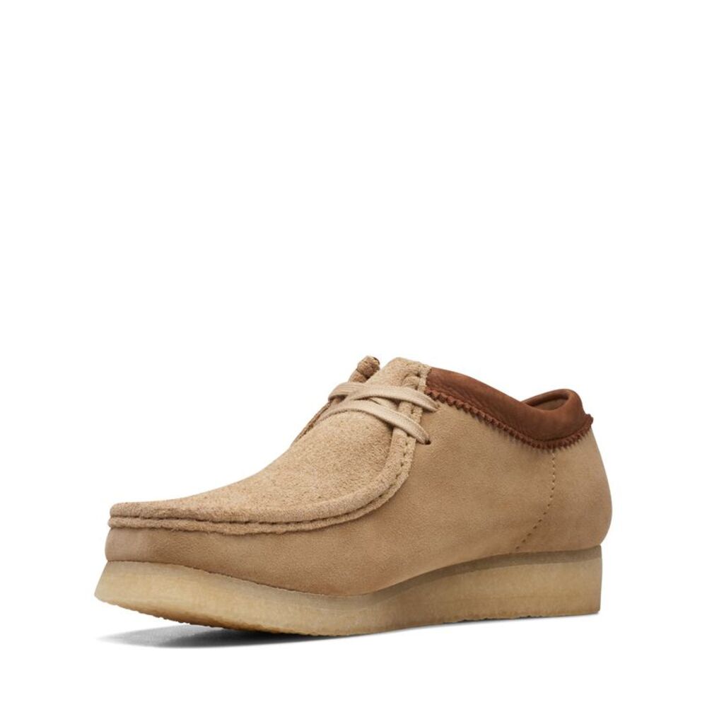Clarks Mens Wallabee Brown Shoes (NWT) - Picture 4 of 6